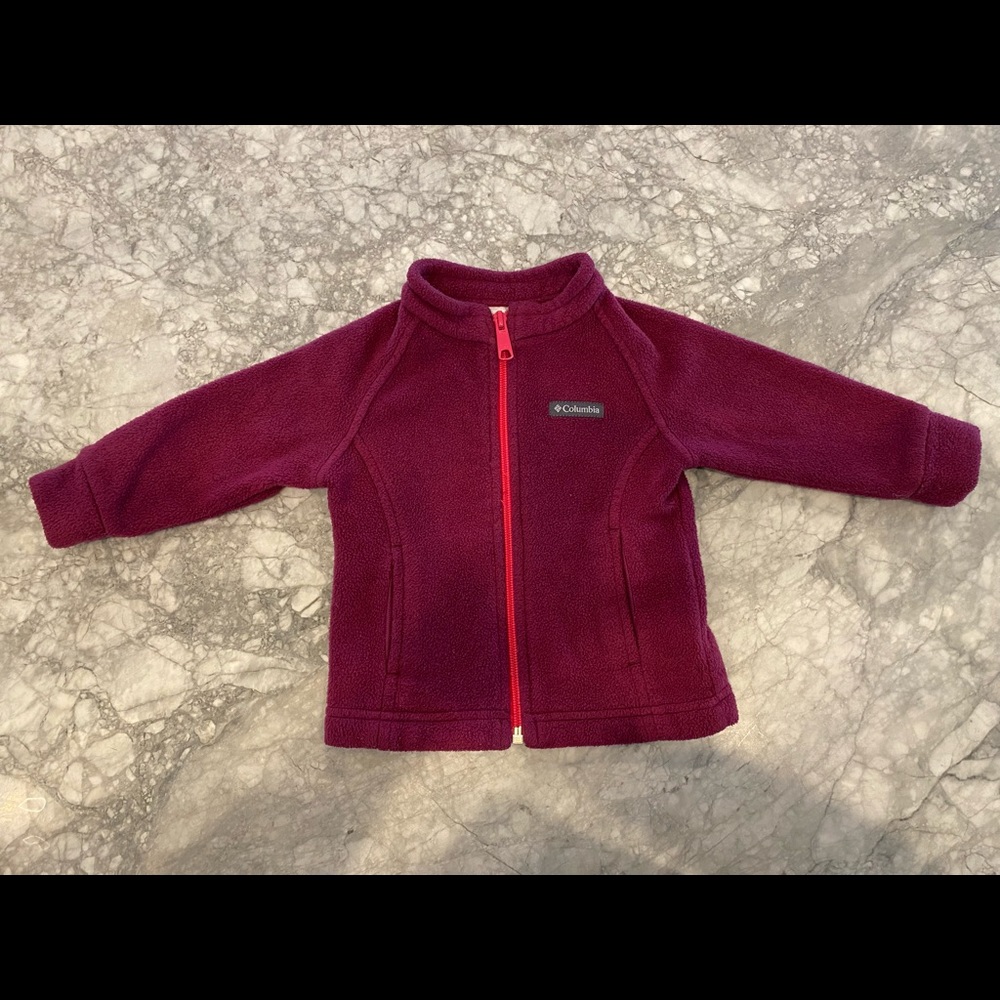 Baby Columbia Fleece Jacket 6-12M (runs small)